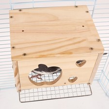 Nichoir en bois pour cage, nid