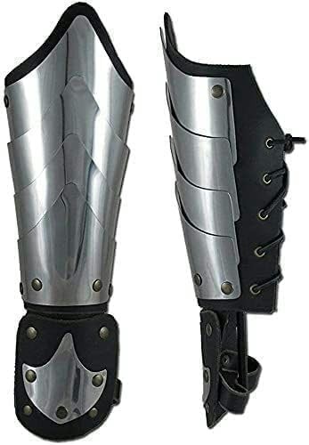 Greaves médiévales acier - médiévales, en