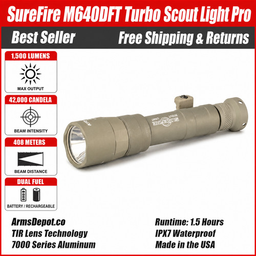 Surefire scout turbo tan fde - surefire,