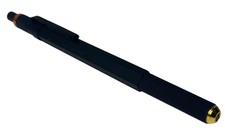 1980s Stiletto Rotring 600 BLACK & GOLD 0.7 mm pencil knurrled grip GERMANY