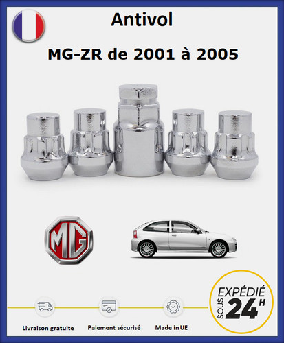 Ecrous antivol roues - de,