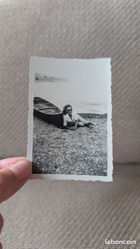 Photo ancienne snapshot jeune - photo,