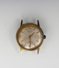 Westclox Montre Hommes Mécanique Vintage 17 Jewels Or Acier Inoxydable