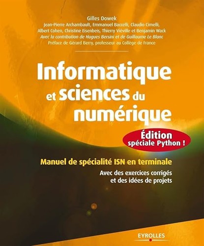 Informatique sciences du - informatique, et