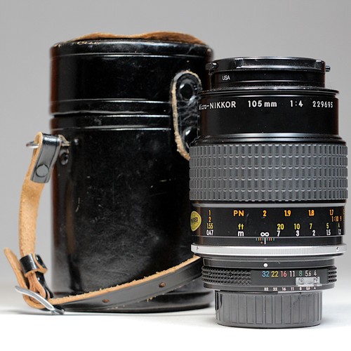 Nikon micro nikkor - nikon, 105mm