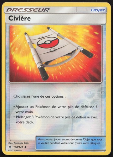 Carte pokémon civière - carte,