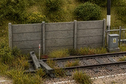 Palissade plaques béton - en,