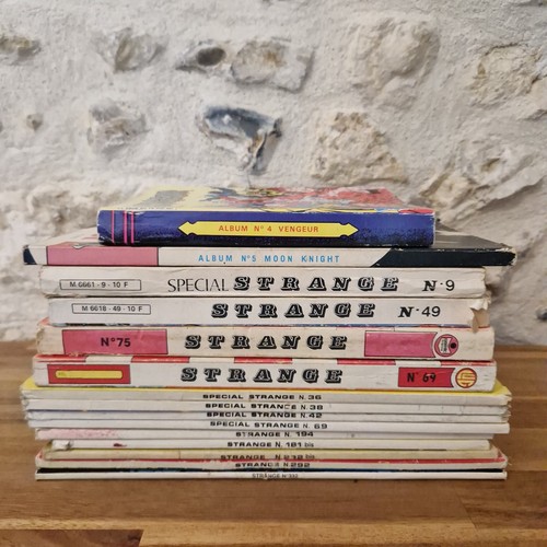 Lot comics strange - comics, special