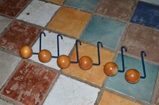 Ensemble 6 Patères Circa 1950