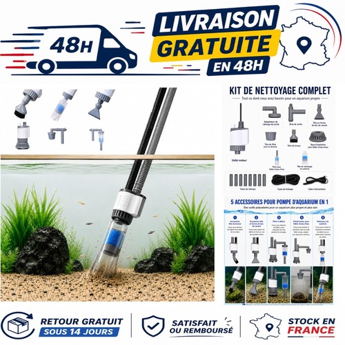 Aspirateur aquarium 30w - aspirateur,