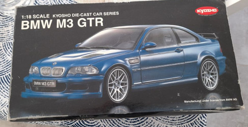 Bmw e46 gtr 18 kyosho - bmw,
