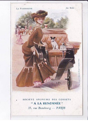 Publicite les corset - :, "a