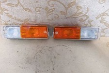 PAIR NOS GENUINE CARELLO FIAT RITMO 105 125 TC FRONT SIGNAL LAMPS 