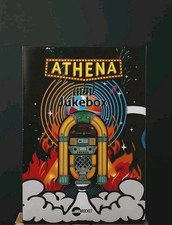 Mini Jukebox Tabletop CD Player Bluetooth Speaker Radio USB Ca Arkrocket Athena 