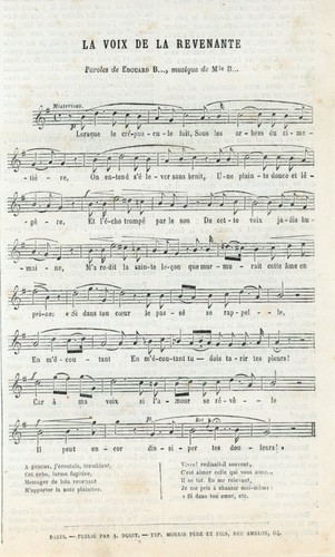 Revenante voix fantôme - revenante,