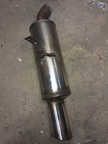 Silencieux inox megane 0 - megane, 2.0