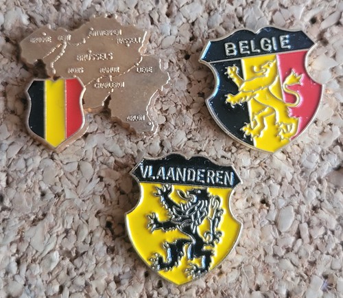 Lot pin belgique belgie - 3, pin's