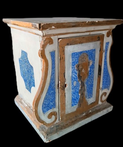 Tabernacle ancien bois - en,