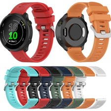 Bracelet de montre en silicone sportif pour Garmin Forerunner158/55/245/645music