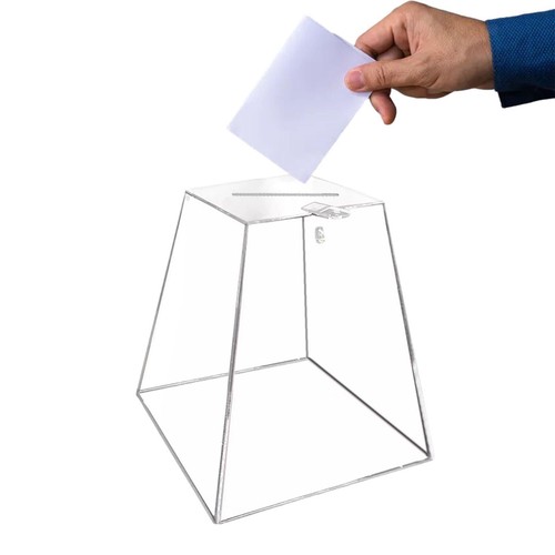 Boîte don acrylique - boîte, en