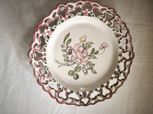 Moustiers assiette - assiette, en