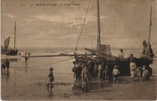CPA AK Berck-Plage - Boat on