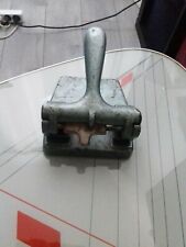 Vintage Antique LEOBER Brand Desktop Drill 2 Settings - Works