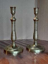 Paire anciens chandeliers