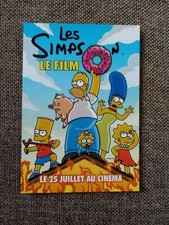CARTE DE FILM LES SIMPSON 