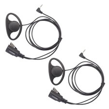 2 x Oreillette 1-Pin Style D Écouteur Casque Microphone pour Motorola TLKR Ta...