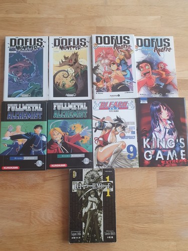Lot mangas divers full - mangas,