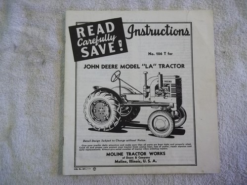 John deere tractor - john, la