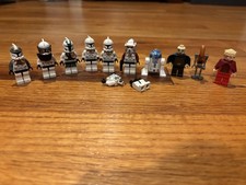 LEGO Star Wars Clone Trooper Minifigure Lot Gree Gunner Palpatine Battle Pack