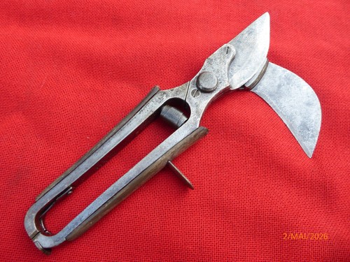 Secateur serpette fer - secateur,