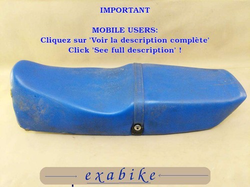 Selle pour suzuki 125 - rg, de