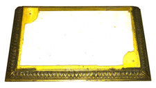 Galerie  en bronze  pour socle