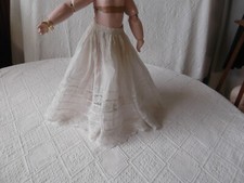 Large Antique Doll Petticoat, Salon Doll Style