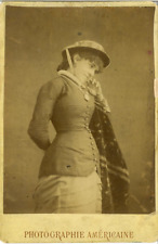 A. Ebert, France, Portrait of a Woman (American Photography) Vintage Albumen p