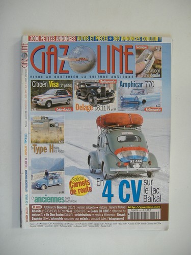 Gazoline 147 citroën - n°147, visa