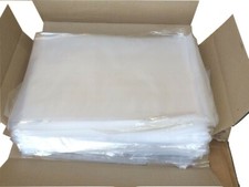 CLEAR Polythene Food Use FREEZER STORAGE Bags Strong Plastic Crafts Food Packing