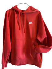 NIKE sweat rouge capuche taille M