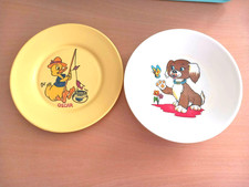 Lot de 2 assiettes enfants