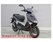 ORIGINAL APRILIA GENUINE REAR DECAL STICKERS SR 50 SR50 GREY 04 8277346