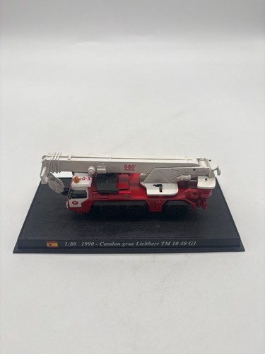 Miniature camion grue liebherr - miniature,