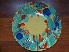 LAURE JAPY 1 GRANDE ASSIETTE DE PRESENTATION PORCELAINE PIMENTS LIMOGES 30 cm