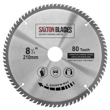 Saxton TCT 80T Lame de scie