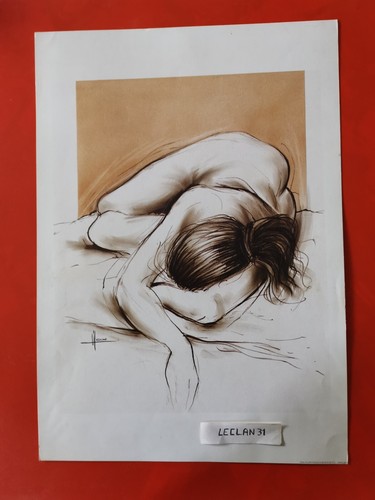 Affiche pin femme nue - femme,