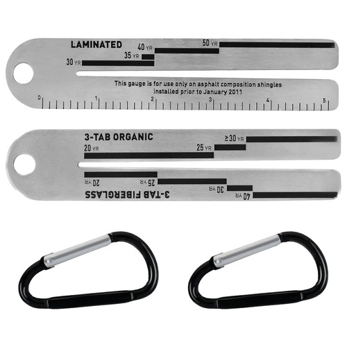 2pcs shingle gauges - 4/09,