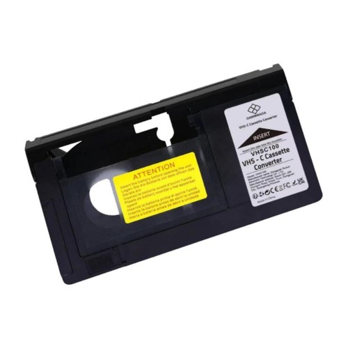 Adaptateur cassette vhs - de, c