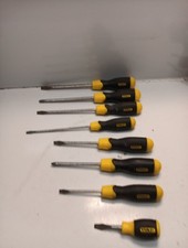 Stanley 8- Piece FatMax Screwdriver Set Magnetic Tip  Nice Condition 